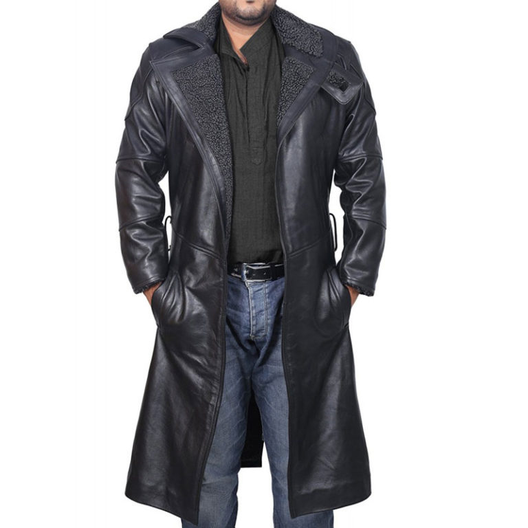 Blade Runner 2049 Coat | Ryan Gosling Trench Coat | Free Shipping