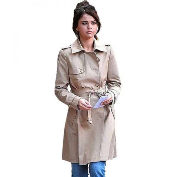 Selena Gomez Elegant Coat