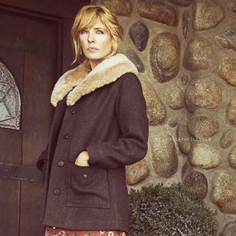 Yellowstone Beth Dutton Wool Coat for Winter 50 OFF