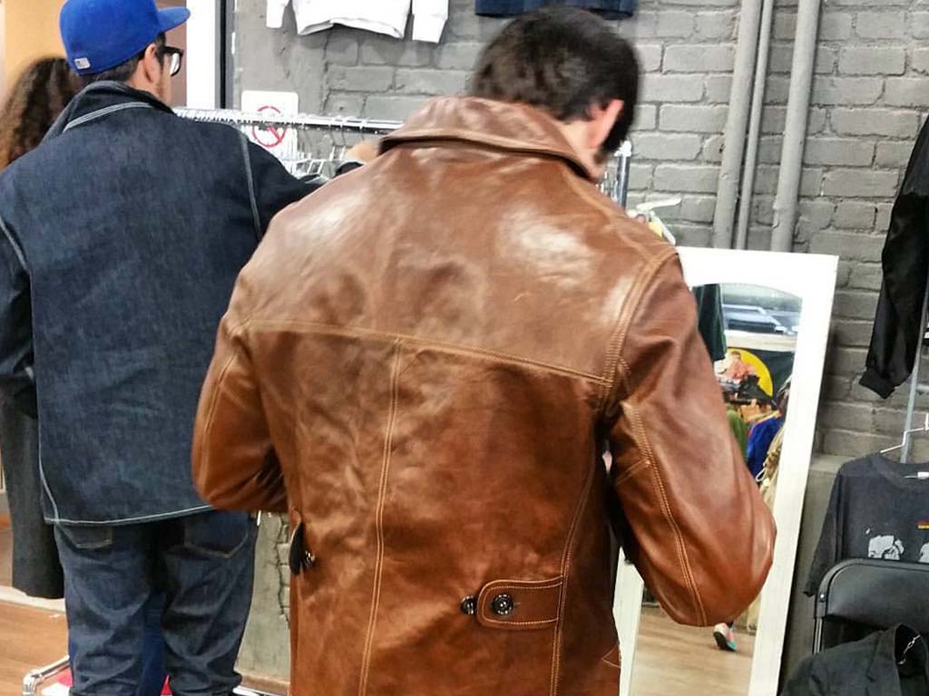 Brown Distressed Jacket