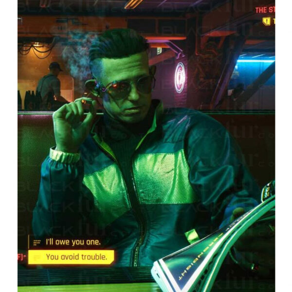 Cyberpunk 2077 Kirk Sawyer Cosplay Bomber Jacket