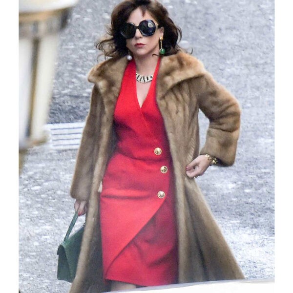 Lady Gaga Fur Coat