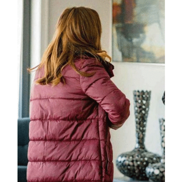 Kim Burgess Maroon Coat