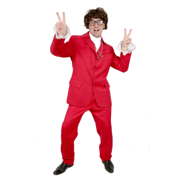 Austin Powers Red Suit