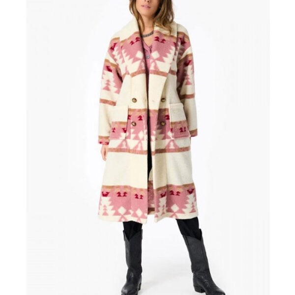 Beth Dutton Pink Coat